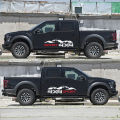 LI 1 pair Mountain Pattern Car Stickers Body Styling Decorative Decals Exterior Accessories D-1673. 