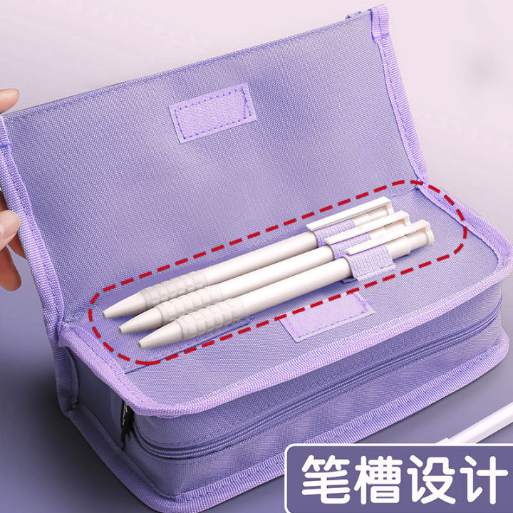 Canvas%20Pen%20Bag%20Large%20Capacity%20Girl%20ins%20Japanese%20Style%20Stationery%20Box%20Popular%20Student%20Stationery%20Storage%20Pencil%20Box%20-%20Image%202