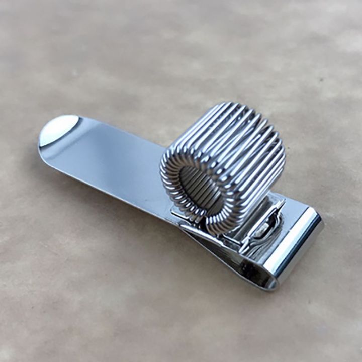Stainless%20Steel%20Pen%20Holder%20Single/Double/Triple%20Hole%20Metal%20Spring%20Pen%20Holder%20With%20Pocket%20Clip%20for%20Home%20Office%20pluma%20titulares%20-%20Image%204