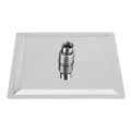 6/6 Inche SS Shower Set With 12 Inches SS Pipe (Full Set) / Rain Shower Complete Set.