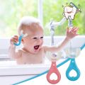 New Children Toothbrush U-Shape Baby Toothbrush With Handle Silicone Oral Care Cleaning Brush For Kids Supplies. 