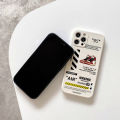 【Solitary waves】INS Hot Off AIR Sports Shoes Brand Phone Case For iphone 12 11 13Pro M X XS Max XR 7 8 Plus SNEAKERS white label soft Back Cover. 