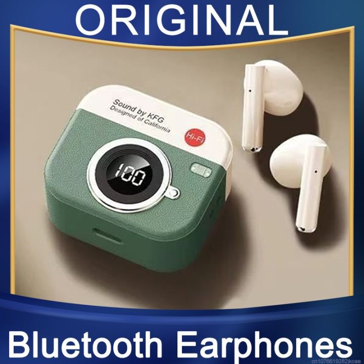 New%20Q86%20TWS%20Wireless%20Earphones%20Bluetooth%205.3%20Stereo%20Sport%20Headphones%20Retro%20Camera%20Style%20Earbuds%20Compatible%20%20iPhone%20Android%20-%20Image%203