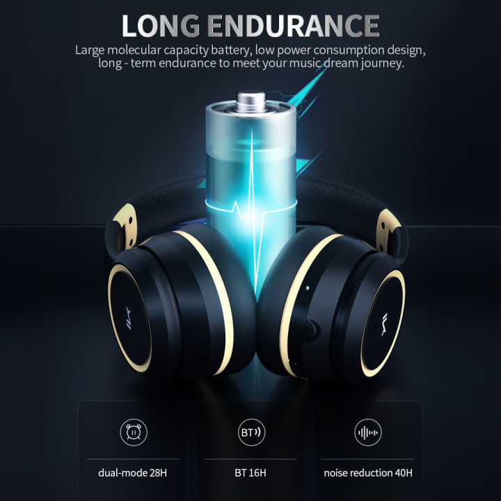 HXSJ%20LK%20Z100%20BT%20Headset%20%20BT%205.0%20Active%20Noise%20Reduction%20Gaming%20Office%20Entertainment%20Headphone%20ANC%20Headset%20Black%20-%20Image%206
