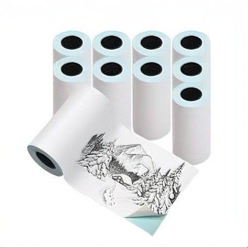 10%20Pcs%2057Mm%20X%2030Mm%20Self-Adhesive%20Waterproof%20Thermal%20Sticker%20Paper%20Roll%20-%20Perfect%20For%20Mini%20Photo%20And%20Label%20Printers%20-%20Image%209