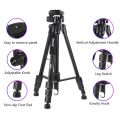 Jmary KP-2254 Premium Quality Professional Aluminium Tripod Monopod For All DSLR Cameras / Mobile Phones.