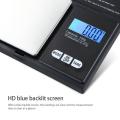 niceEshop Weigh Gram Scale Digital Pocket Scale,100g--1kg by 0.01g,Digital Grams Scale, Food Scale, Jewelry Scale Black, Kitchen Scale.