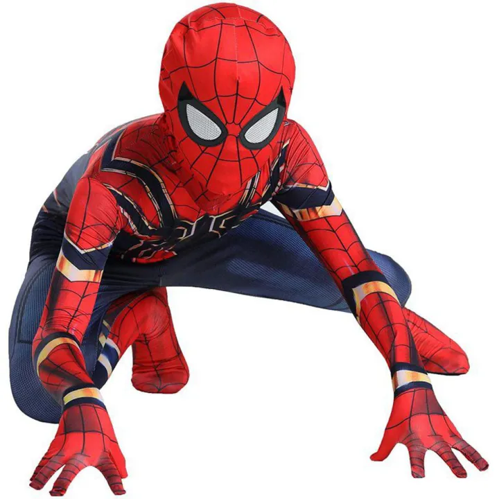 Spider-Man%20Dress%20for%20kids,%20Include-%20Romper%20&%20Headgear.%20-%20Image%202
