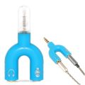 3.5mm Audio Jack to Headphone Microphone 2 Way U Splitter Converter Adaptor. 