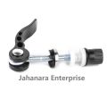 Bike Seat Clamp Aluminum Alloy Quick Release Bicycle Binder Clamp Bolt Seat Post 6 x 55mm Pole (Black). 