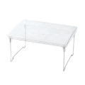 Acrylic Transparent Desktop Storage Box Office Storage Rack Foldable Heightening Rack. 