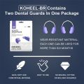 Stops Bruxism Adjustable Teeth Grinding Dental Mouth Guard Eliminate TMJ and Clenching Koheel-BR 2 Count with Braces Box Loser Lione.