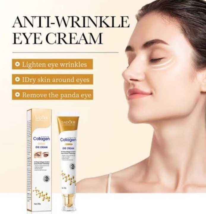 SADOER Collagen Eye Cream – Revitalize Your Eyes – 20g