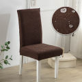 Waterproof Chair Cover for Dining Room Stretchy Jacqurd Chair Protector 1/2/4/6 Pieces Slipcover for Wedding Banquet Chair. 