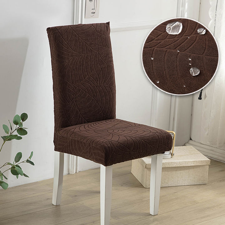 Waterproof%20Chair%20Cover%20for%20Dining%20Room%20Stretchy%20Jacqurd%20Chair%20Protector%201/2/4/6%20Pieces%20Slipcover%20for%20Wedding%20Banquet%20Chair%20-%20Image%205