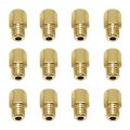 12Pcs Motorcycle Carburetor Main Jet Carburettor Main Nozzle Gauge Nozzle for Mikuni VM TM Carb 90- 200. 