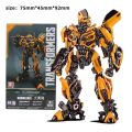 Transformer Toy Bumblebee Action Figure Mecha Assembled Glue-Free Model Deformation Robot Handmade toys Model Collection. 