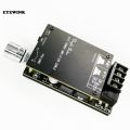 【beauty code store】(NEW)ZK-502C HIFI Wireless Bluetooth 5.0 TPA3116 Digital Power Audio Amplifier 50WX2 Stereo AMP.