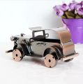 Metal Crafts Vintage Wecker Model Mini Toy Vehicles Car for Home Decoration. 