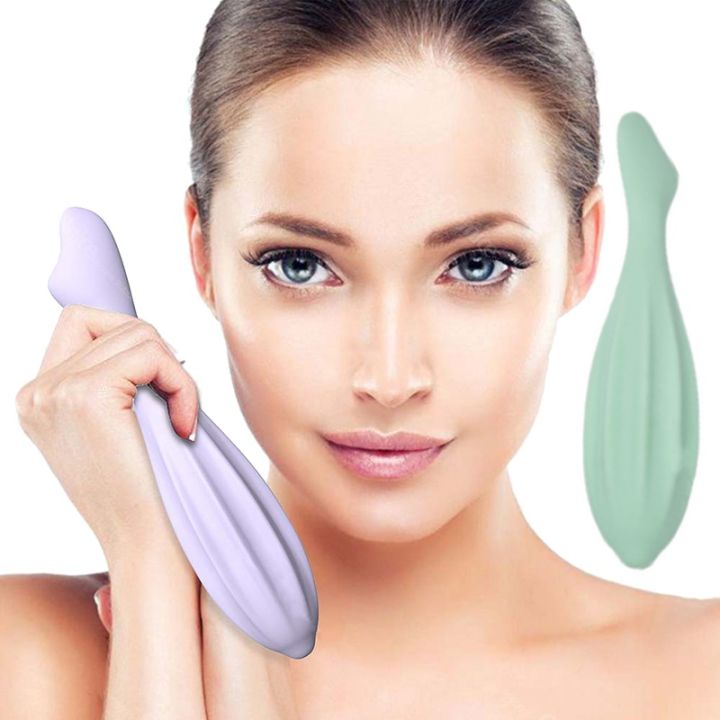 Facial Massage Roller Stick Silicone Face Massage Tool Skin Care Reduce Tiredness For Women Face Massager Shapes Face Curve Gift
