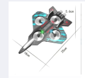 Starfighter Drone Plane with Camera | Remote Control Flying Drone for Kids & Adults. 