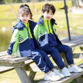 [British children's clothing] kindergarten uniforms, spring and autumn winter clothes, middle and large children's class uniforms, jackets, three-piece school uniforms, primary school uniforms. 
