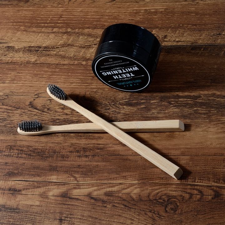 【Daily Necessities For Anyone Store】Adults Eco Friendly Toothbrushes Bamboo Toothbrush Bamboo Fibre Soft Bristles Handle Biodegradable Toothbrush