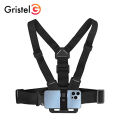 Gristel Chest Action Camera Mount Strap for Mobile Smartphone and Action Camera - Effortlessly Capture Your Vlogs and Adventures Chest Mount. 