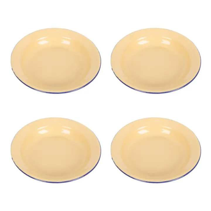 4Pcs%20Enamel%20Fruit%20Shallow%20Plate%20Pastry%20Tray%20Household%20Enamelware%20Cold%20Dishes%20Plate%20Fruit%20Shallow%20Plates%20Pastry%20Holder%20Tableware%20-%20Image%202