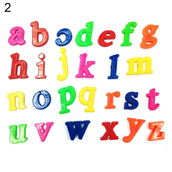 Magnetic Capital Letters for Educating Kids in Fun -Educational Alphabet Refrigerator Magnets - Multicolors