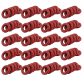 100 Piece O-Rings Red Rubber for / Coffee Machine Pressure Pipe PTFE Pipe Sealing Ring. 