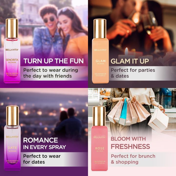 Bella%20Vita%20Luxury%20Long%20Lasting%20Women%20Gift%20Set%20%7C%20Perfume%20for%20Woman%20%7C%204x20ml%20%7C%20Gifts%20for%20Women%20%7C%20Floral,%20Fruity,%20Premium%20Fragrance%20Scent%20%7C%20Date,%20Senorita,%20Glam,%20Rose%20-%20Image%204