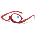 Magnifying Glasses Rotating Makeup Reading Glasses Anti Blue Light Make-up presbyopic Eyeglasses Diopter +1.0 +1.5 +2.0 To +4.0 PCardiaCP. 