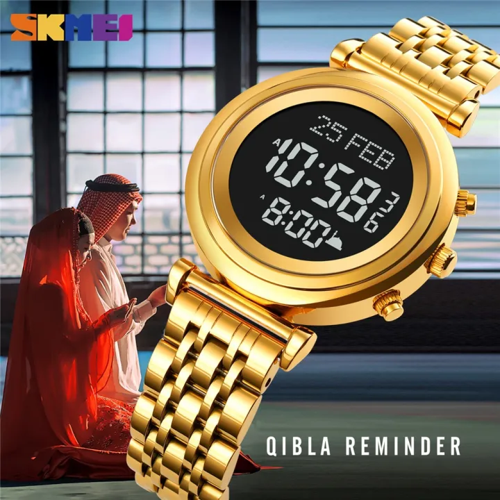 SKMEI%20Muslim%20Qibla%20Watch%20Men%20Adhan%20Alarm%20Clock%20Calendar%20Islamic%20Al%20Harameen%20Fajr%20Time%20Wristwatch%20For%20Mens%20-%20Image%205