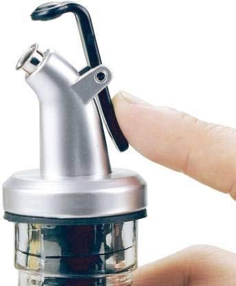 Rubber%20Olive%20Oil%20Free%20Flow%20Dispensers%20Caps%20for%20Bottle%20Pourers%20(Black,%20Silver),%20Set%20of%202%20-%20Image%203