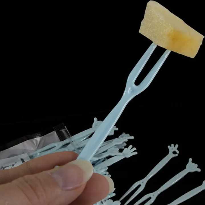 Pristine%20-%201%20pack%20Fruit%20fork%20cute%20set%20of%20plastic%20disposable%20fruit%20stick%20home%20eat%20cake%20vegetable%20salad%20small%20fork%20-%20Perfect%20Condition%20-%20Image%205