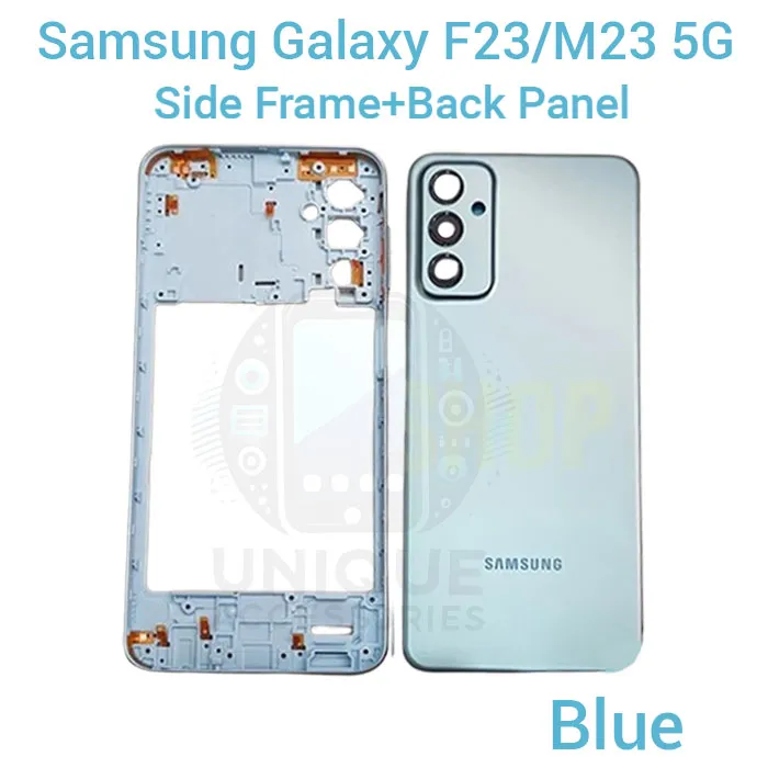 For%20Samsung%20Galaxy%20F23/M23%205G%20Side%20Frame%20+%20Back%20Panel%20Housing%20+%20Camera%20Glass%20Back%20shell%20Replacement%20Spare%20Parts%20-%20Image%203