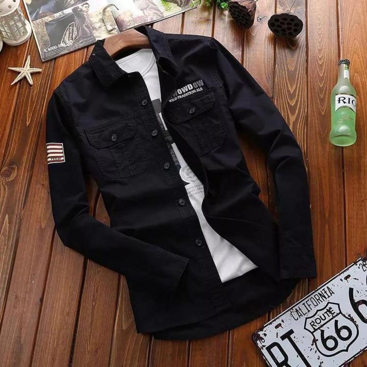 Mens Long Sleeved Shirt- Reza main image 1