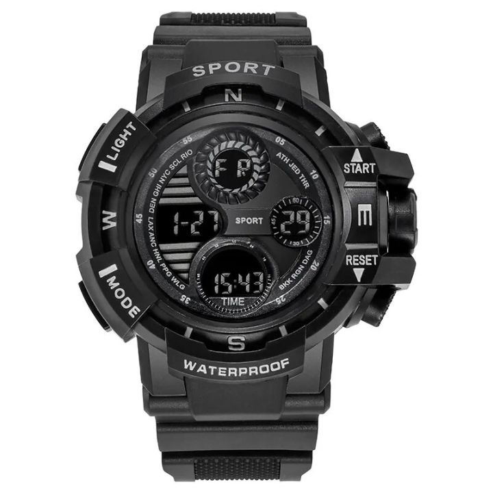 YIKAZE%20Black%20Digital%20Watch%20for%20Men%20Sports%20Watches%20Waterproof%20Outdoor%20Chronograph%20Hand%20Clock%20G%20Infantry%20Shock%20Student%20Wristwatch%20-%20Image%207
