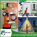 Automatic Day Night switch AC 220V, Day and Night on and Off Photocell LDR Sensor switch.