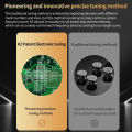 KZ d-fi earphones HiFi bass earbuds monitor 4-level tuning switch headphone Sport stereo sound noise reduction headset.