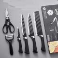 6-Piece Non-Stick Kitchen Cutting Tool Set | Premium Stainless Steel.