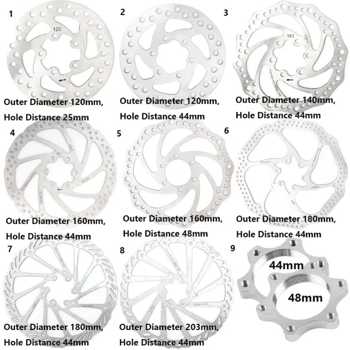 6%20Inches%20203mm/180mm/160mm/140mm%20MTB%20Mountain%20Bike%20Rear%20Wheel%20Parts%20Rotor%20Disc%20Brake%20Replacement%20Bicycle%20Accessories%20-%20Image%202