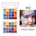 Beauty Body Face Painting Face Color Eye Shadow Easy To Clean Makeup Body Paint Festival Acrylic Paint Halloween Makeup. 