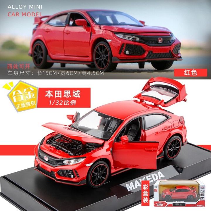 1:32%20Honda%20Civic%20Type%20R%20Die-Cast%20Vehicles%20Alloy%20Model%20Car%20Toys%20For%20Gift%20Collection%20-%20Image%202