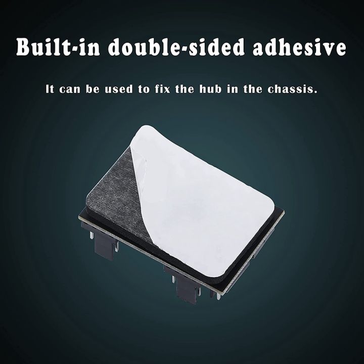 OUMERY%203-Pin%204-Pin%20Fan%20Adapter%20PWM%20PC%20Case%20Cooling%20Fan%20Hub%208-Way%20Splitter%2012V%20Speed%20%E2%80%8B%E2%80%8BController%20with%206-Pin%20Power%20Port%20-%20Image%206