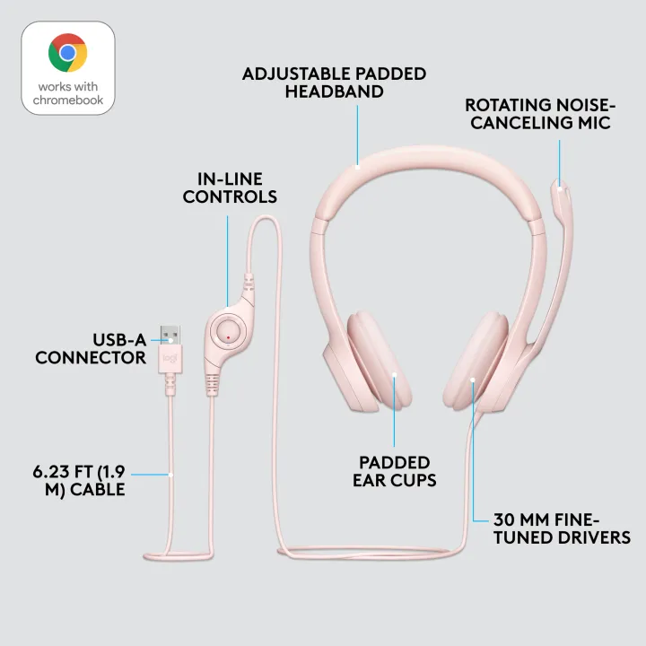 Logitech%20H390%20Wired%20On%20Ear%20Headset%20for%20PC/Laptop,%20Stereo%20Headphones%20with%20Noise%20Cancelling%20Microphone,%20USB-A,%20In-Line%20Controls,%20Works%20with%20Chromebook%20-%20Image%207