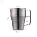 【Top Picks】 Milk Pitcher Jug Coffee Maker for Hot Chocolate Cappuccino Coffee. 