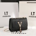 Embroidery Women Crossbody Bag 2023 Luxury Handbag Shoulder Bags Brand V Letter Clutch Small Bag and Purse Party Bolsa. 