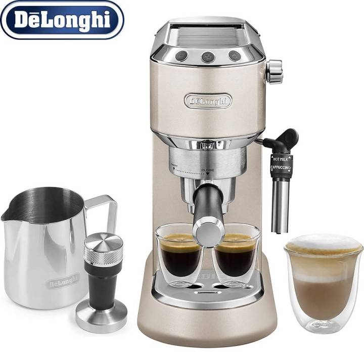DeLonghi EC785.BG Dedica Metallics Manual Espresso Coffee Maker